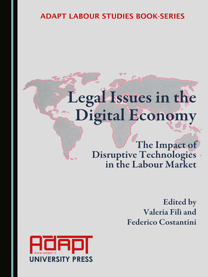 cover image of Legal Issues in the Digital Economy